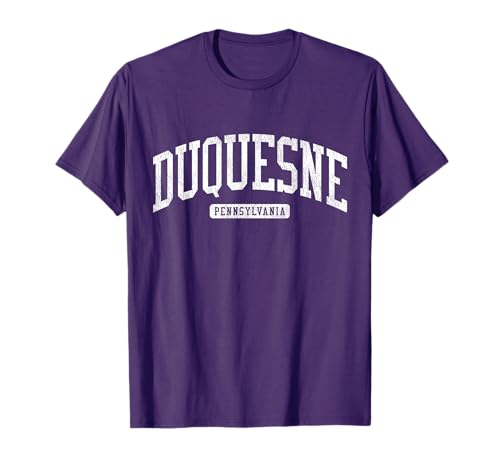 Duquesne Pennsylvania PA JS03 College University Style T-Shirt