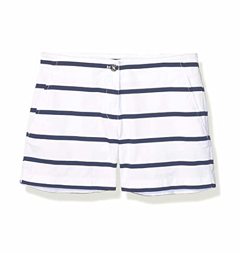 Short blanc Nautica en coton extensible idéal pour vos sorties estivales de mi-saison - 4