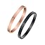1 Rose gold 1 Black