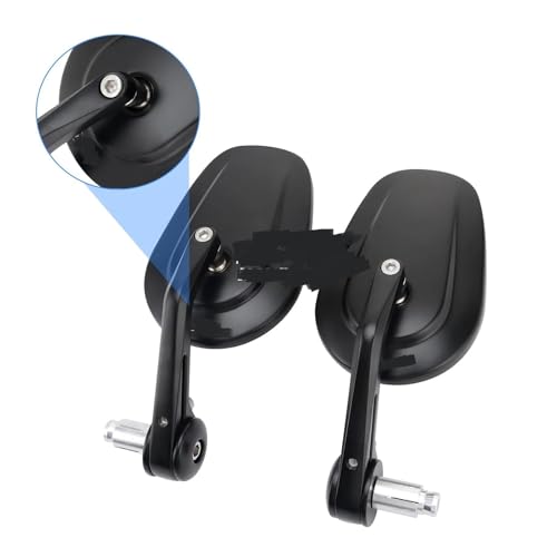 Espejo de Extremo de Manillar E24 en Aluminio para BMW R1250GS R1200GS 7/8 Pulgadas 4