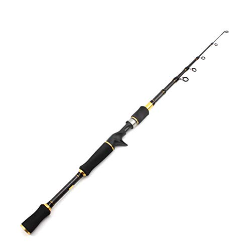 SUNXK Elevato Carbonio 1.8m 2.1m 2.4m 2.7m Rotante Casting Canna da Pesca telescopica Trota da Viaggio Portatile Canna da Pesca Esca da Pesca Canna da Pesca pesa 7-28g