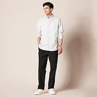 Amazon Essentials Herren Knitterfreie Chinohose mit klassischer Passform und Bügelfalte (erhältlich in Big & Tall), Schwarz, 60W / 32L – Ansicht 5
