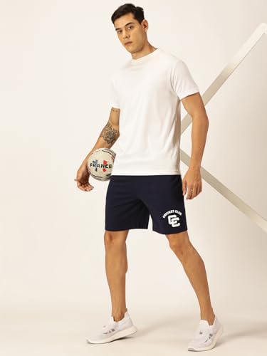 Image of Thomas Scott Men's | Solid | Chino Shorts | Regular Fit | Cotton Blend | Above Knee | Knitted Short