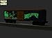 Lionel Disney The Nightmare Before Christmas Glow in The Dark Halloween O Gauge Model Train Boxcar