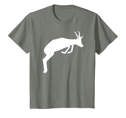 Springbok T-Shirt, Youth, Olive Heather, 3T