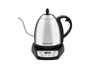 Bonavita 1L Digital Variable Temperature Gooseneck Electric Kettle for Coffee