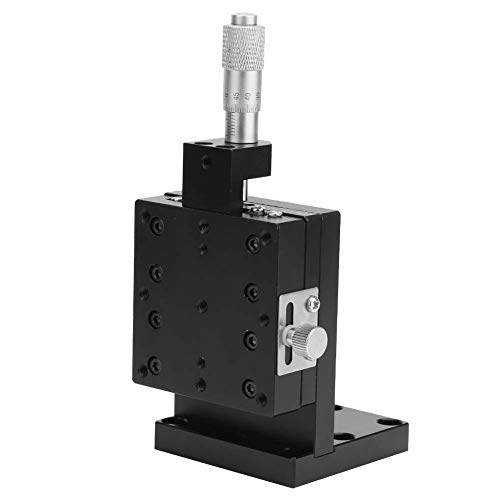 Semzl60-Acr Z Linear Stage, 60X60Mm Z Micrometer Manual Precision Linear Translation Stage Platform Z Axis Linear Stage Cross Roller Guide Xy Axis Rotary Positioning Table #TOP15