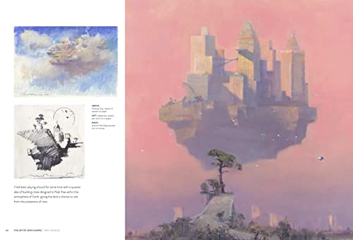 John Harris Into the Blue 2 avec de grandes illustrations de vaisseaux géants
