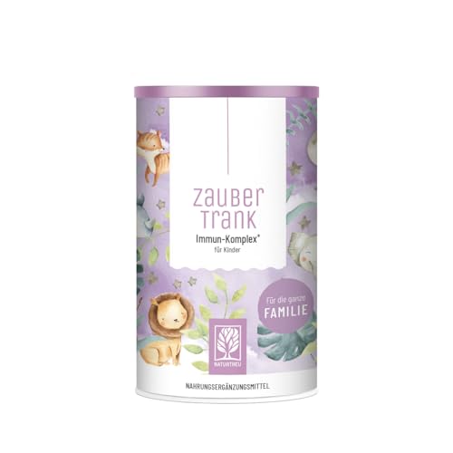 NATURTREU Kinder Immun Komplex Multivitamin Pulver - 19 Vitamine Mineralien und Nährstoffe für das Immunsystem stärken Kinder * - 66 Portionen