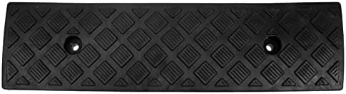 Heavy Duty Rubber Curb Ramp for Driveway - Long Threshold Ramp for Motorcycles, Wheelchairs, and Other Vehicles