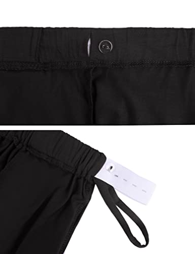 Irdcomps Women's Maternity Pyjamas Set Cotton Breastfeeding Nursing Nightwear PJ Set Long Sleeve Sleepwear Pregnancy for Hospital Home