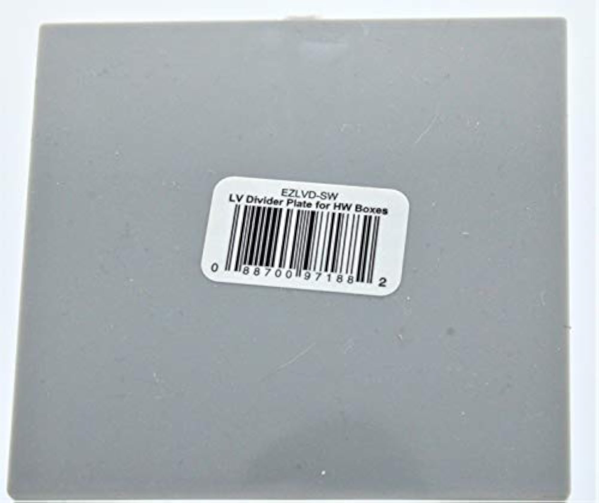 Divider Plate Low Voltage