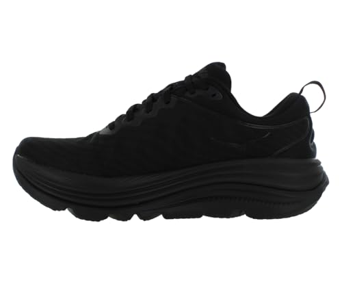 Image of HOKA Gaviota 5 Wide Mens Shoes Size 9, Color: Core Black /Midnight Black