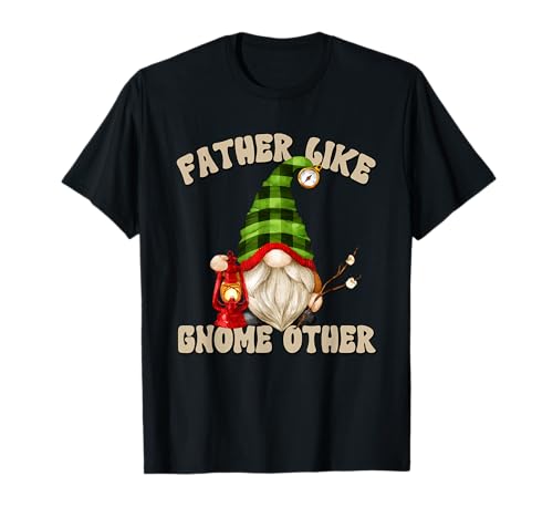 Camper GNOME Grandpa Graphic for Men Funny Camping Dad T-Shirt