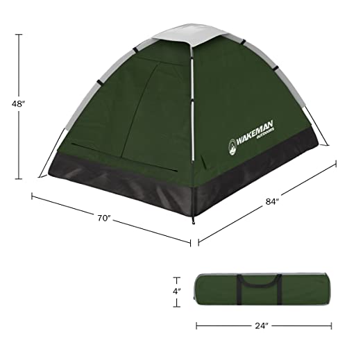 Carpa Wakeman para 2 Personas con Diseño Pop-Up y Bolsa miniatura 3