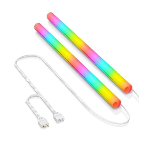 Tuleja Tuby ARGB LED AIO, 5 V 3Pin 4Pin RGB LED Tuleja Tuby AIO, Panoramiczna Rura Chłodząca wodą 360° z Miękkim światłem z Programowalnymi 16,8 Milionami Kolorów dla Systemu