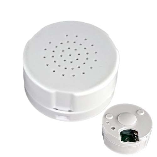 ぬいぐるみ用ボイスレコーダー、30秒録音可能な音声サウンドボックス、Pu Shボタンサウンドレコーダー、スクイーズボタン録音ボックス、カスタムメッセージを録音、テディ、ぬいぐるみのおもちゃ。