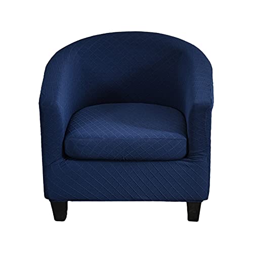 Eco-Ancheng Stretch Club Chair Slipcover 2 Piece Printed Tub Chair Slipcover Stretch Armchair Cover Sofa Cover Furniture Protector For Living Room Arm Chair Cover For Living Room #TOP14