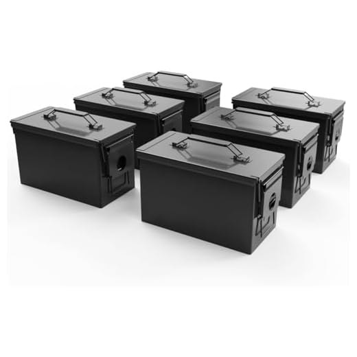 HARDROCK Metal Ammo Can for Safe Storage