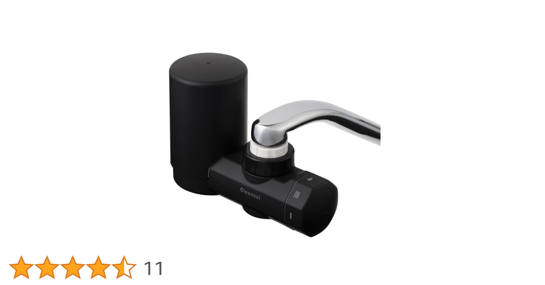 浄水器 MD1-BK 付属カートリッジ1個 交換カートリッジ4個 MD1-BK | クリンスイの製品 | 家庭用・浄水器の三菱ケミカル