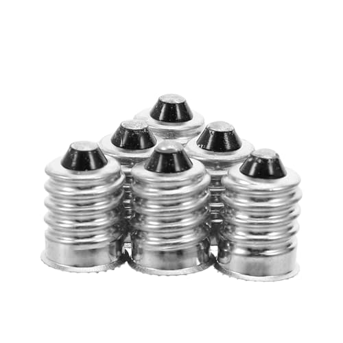 LIFKOME 10 Unidades Adaptador de Zócalo Convertidor de Base de Bombilla de Tornillo para LED Adaptador para Portalámparas Solución Fácil para Actualizar Iluminación Hogar y Oficina