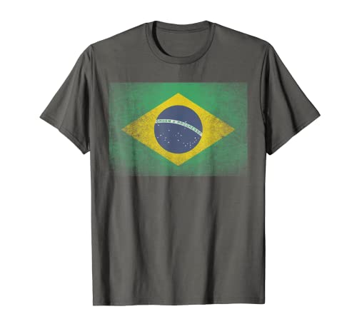 Brazilian Brazil Flag Pride Country Home Matching Gift T-Shirt