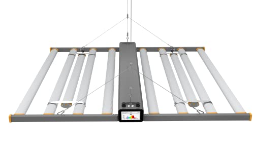 MEDIC GROW Spectrum X LED Grow Lights - 880 Watt, Spectrum Tunable, Daisy Chain, Timer, Dimming, UV+IR Bar Included, Commercial Vertical Farming Plant Light
