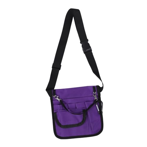 ELAYARD オックスフォード製調節可能ベルト付き多機能医療用ウエストポーチ 大容量収納可能ツールケース ナース 介護従事者向け小型ユーテ