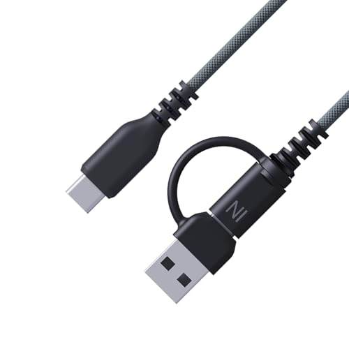 Amazon.co.jp: カシムラ 変換コネクタ付 USB-Cケーブル 1.2m (Type-A/C