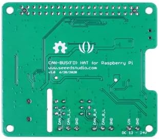 seeed studio 2-Channel CAN-Bus(FD) Shield for Raspberry Pi (MCP2518FD)