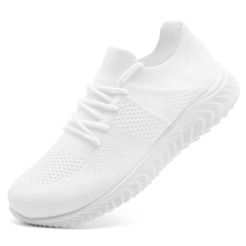 Image of Womens Shoes Running Walking Sneakers Slip On Sport Outdoor Casual Tennis Workout AthleticGym Shoes Lightweight Comfortable Fashion Fitness Shoes