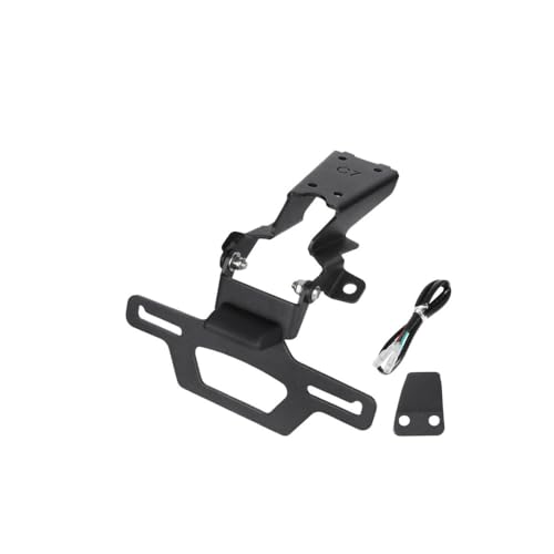 Support de plaque pliable en aluminium et clignotant LED pour CB750