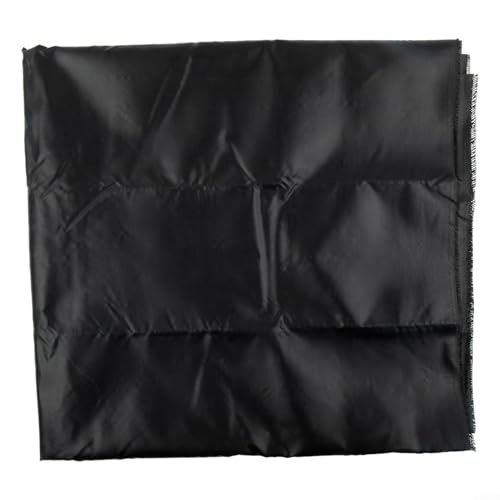 Alfombrilla ignífuga para barbacoa, resistente al calor, para patio, exterior, protección de suelo de fibra de vidrio, accesorio de parrilla antideslizante, color negro, camping y picnic (39 x 72