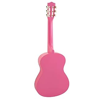 Tiger CLG6-PK Guitare classique avec accessoires Taille 1/2 Rose jasmin - Les Beatles, Paul McCartney, John Lennon, RIngo Starr, George Harrison Tiger CLG6-PK Guitare classique avec accessoires Taille 1/2 Rose jasmin – Image 5