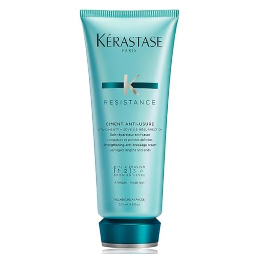 Kérastase | Haarspülung für geschädigtes und geschwächtes Haar, Reparierend und regenerierend, Ciment Anti-Usure Conditioner, Résistance, 200 ml