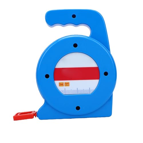 Depisuta 100CM Measuring Tape, Tape Measure for Kid with Ergonomic Handle and Retractable Design, Height Measurement Counting Tool for Kids Class Teaching Homework Fine Motor Skills (Soft - Image 2