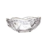 Bol en verre: fond d'hexagone, épaissi et ferme, bol de vaisselle