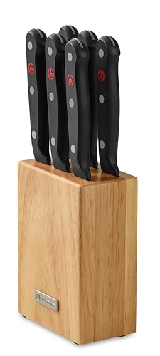 WÜSTHOF 7-Piece Steak Knife Block Set