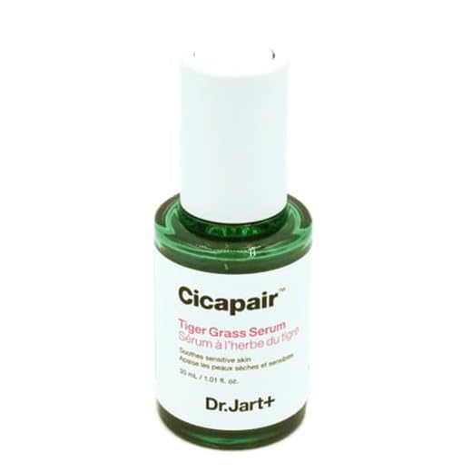 Dr. Jart+ Cicapair Tiger Grass Serum - Face Serum Skin Care for Sensitive Skin, Facial Treatment for Irritated Skin, Reduce Redness, Irritation