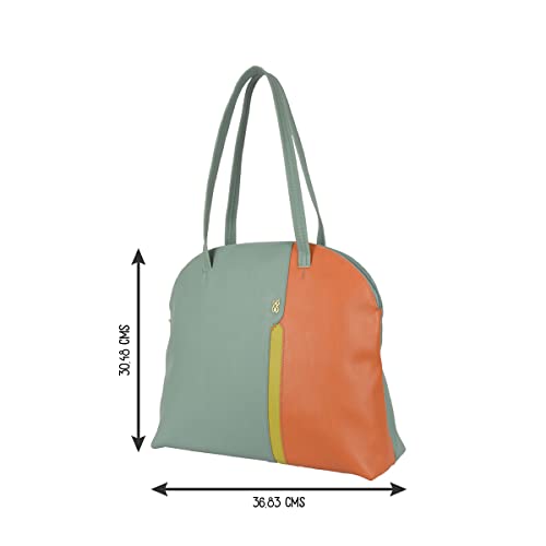 Image of Baggit Women Bowling Handbag Large Size | Ladies Stylish Casual Purse Bag