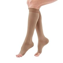 duomed Advantage, 15-20 mmHg, Calf High, Open Toe