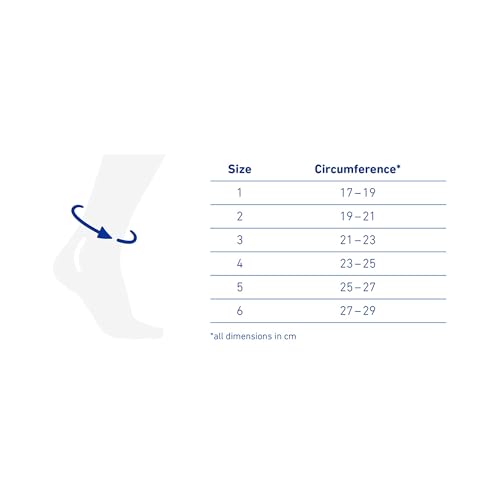 Bauerfeind - MalleoTrain Plus - Ankle Brace - Extra Stability for the Ankle Joints and Tendons - Left Foot - Size 3 - Color Titanium