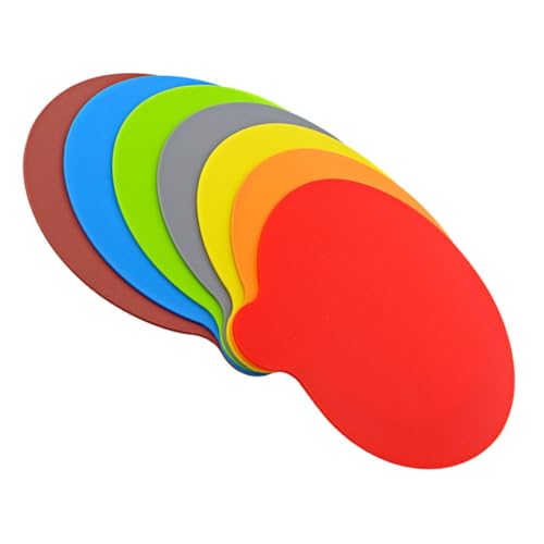ABOOFAN Bottle Opener Pads Silicone Jar Gripper Pads Non-Slip Kitchen Mat Coasters