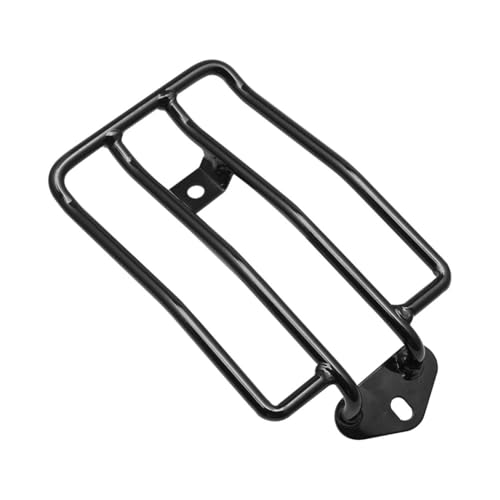 Porte-bagages arrière de moto solo noir pour Sportster XL 883 1200