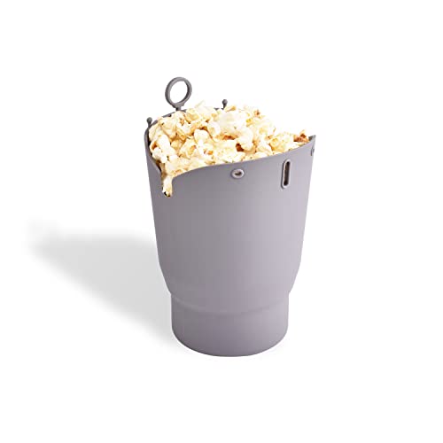 Gamonie Microwave Popcorn Popper Cups With Measuring Spoon Food Grade Silicone, 17X13X9.2Cm #TOP5