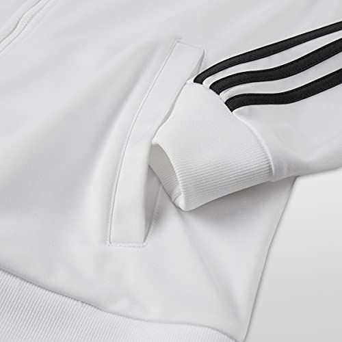 adidas Boy's Big Kid Split Tricot Jacket Warm Up Jacket