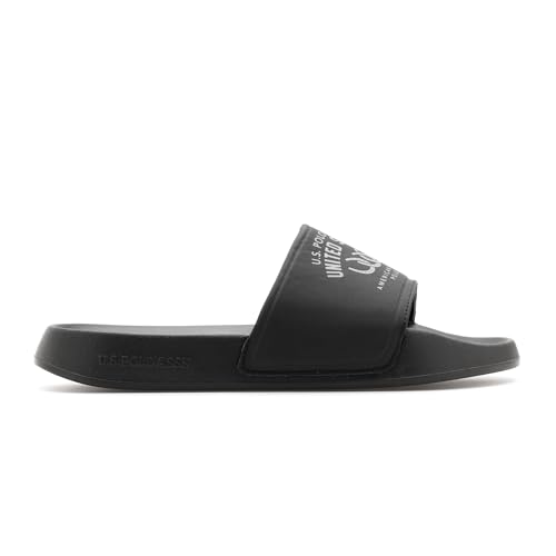 Image of U.S. POLO ASSN. Mens Toni |Stylish Slider Flipflops For Man