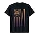 Drummer Musikinstrument USA Flagge Drumsticks Schlagzeug T-Shirt