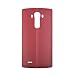 LG Leather Replacement Battery Rear Back Door Cover Case For LG G4, H815, H811, H810, VS986, VS999, US991, F500, LS991 -  Red Leather
