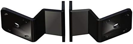 Adapter Plate Kit, Side Mount, Black, Compatible with Jack-Plates from Slidemaster, Atlas, TH Marine, Z-Lock, Hydro Dynamics, and Bob's Machine Shop, Boat Mounting Kit